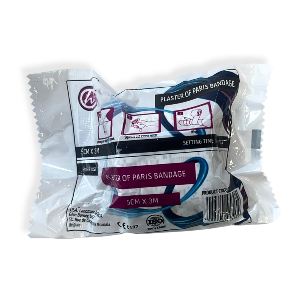 Plaster of Paris Bandage 5cm x 3m – Singles
