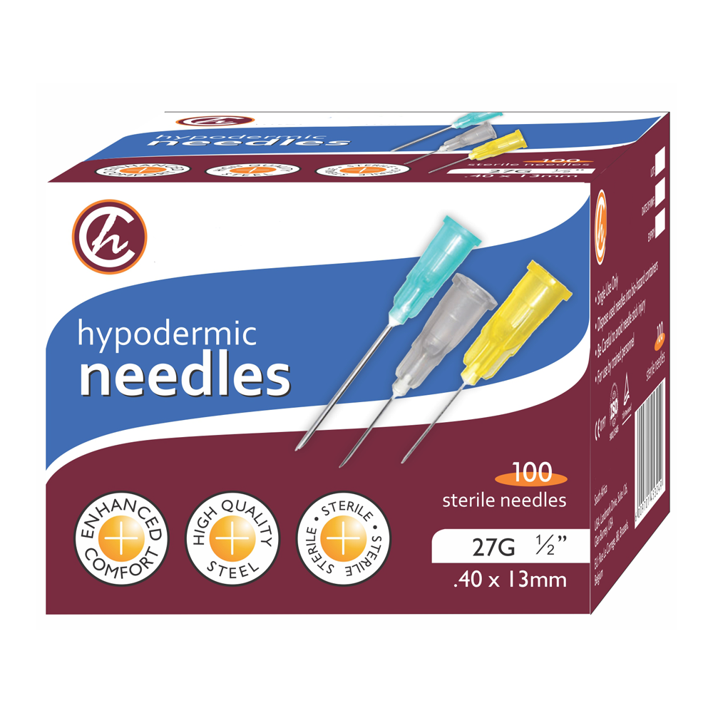 Needle 27G 1/2″ (40X13) -100s