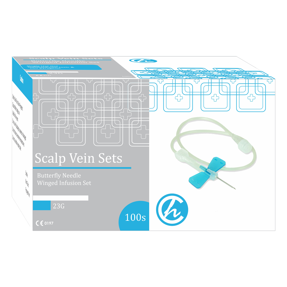 Scalp Vein Set (Butterfly Needle) 23g 30cm – 100