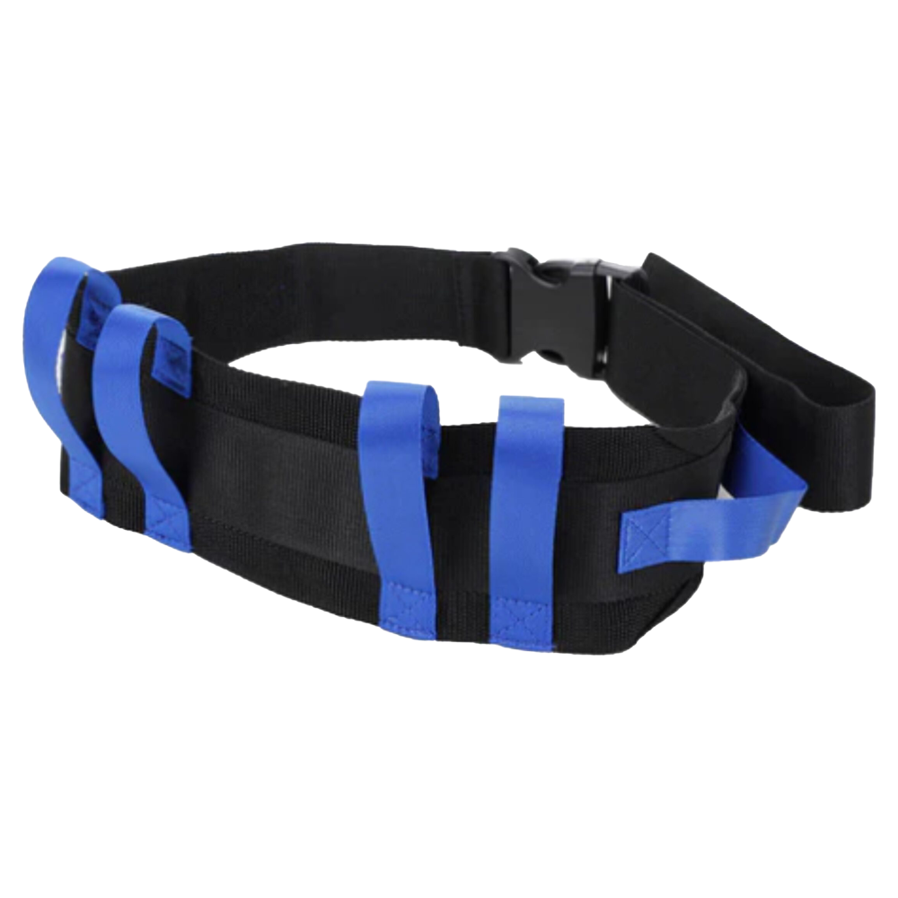Gait Belt/Transfer Belt for Transfer Walking with 6 Hand Grips Quick-Release