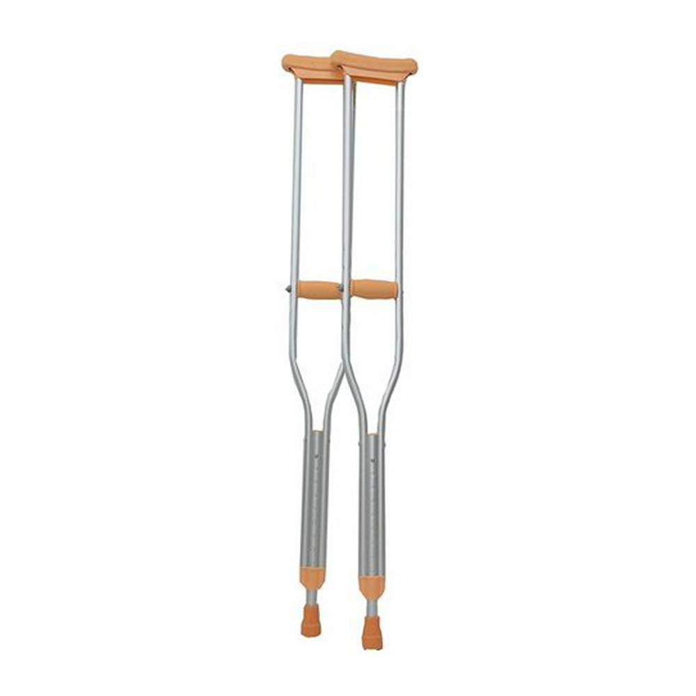 Aluminum Underarm Crutches Large – 1 Pair