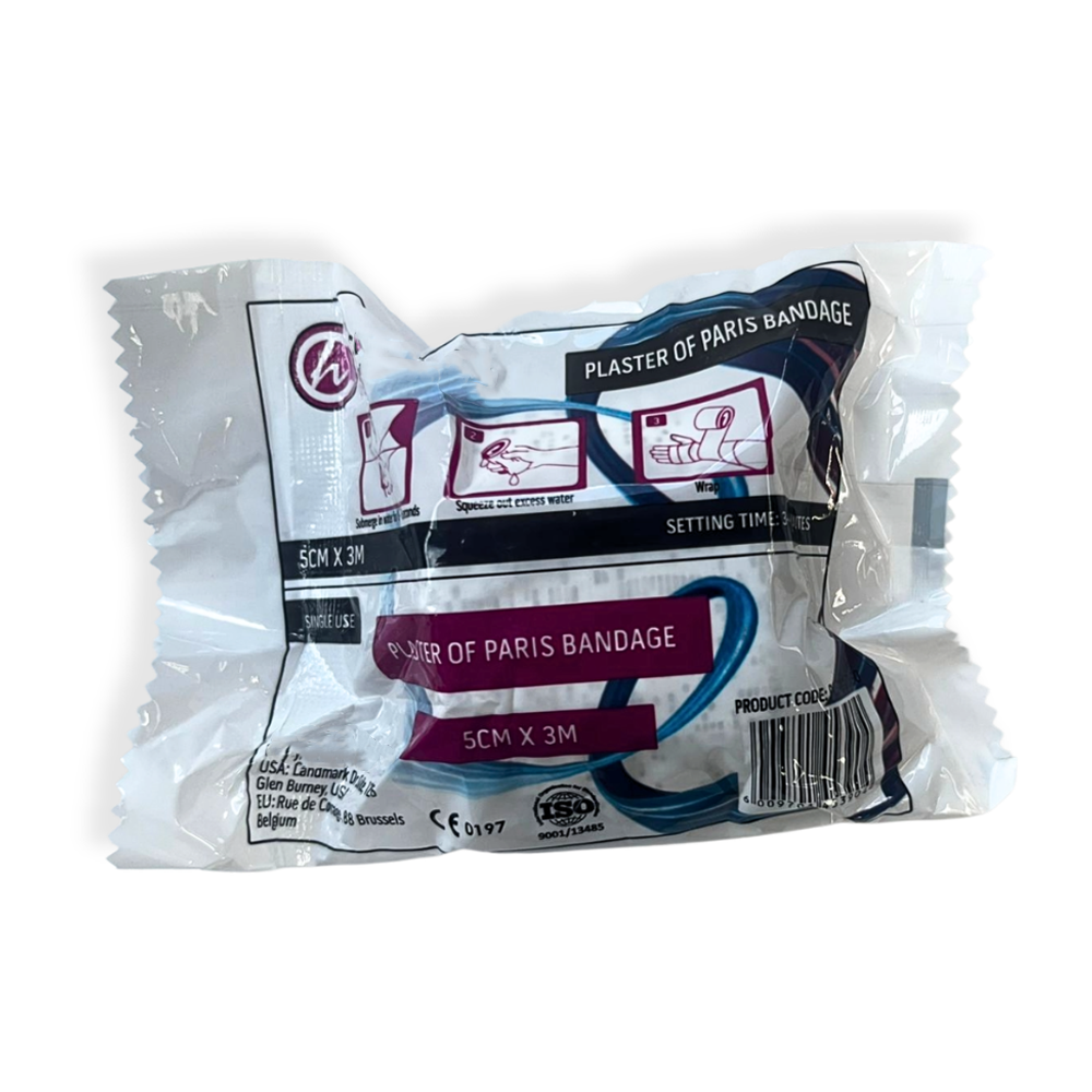 Plaster of Paris Bandage 5cm x 3m – 12s