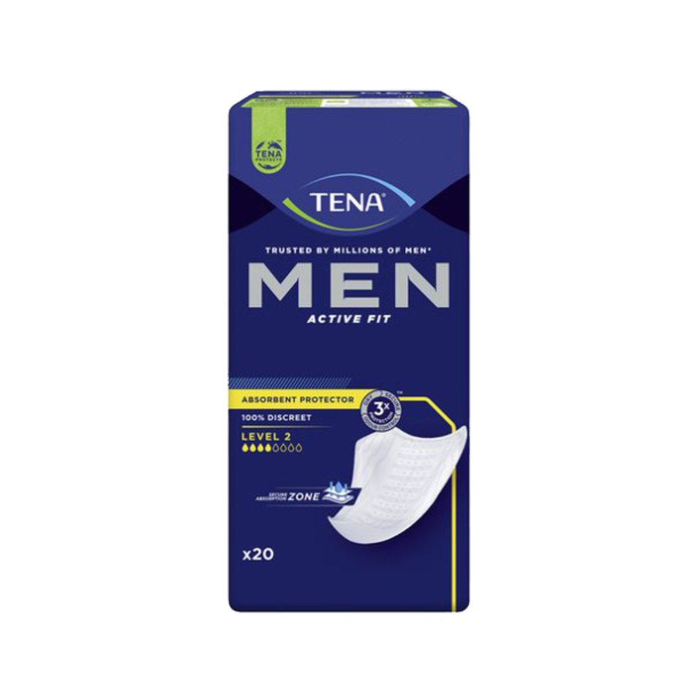 TENA Men Pads Absorbent Protector Level 2 20s