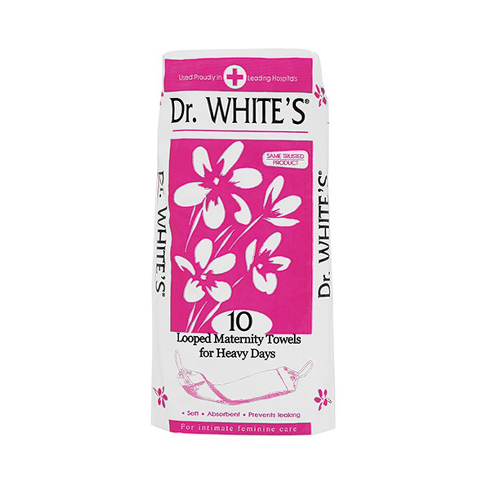 Maternity Pads – Dr Whites San Towels Looped 10
