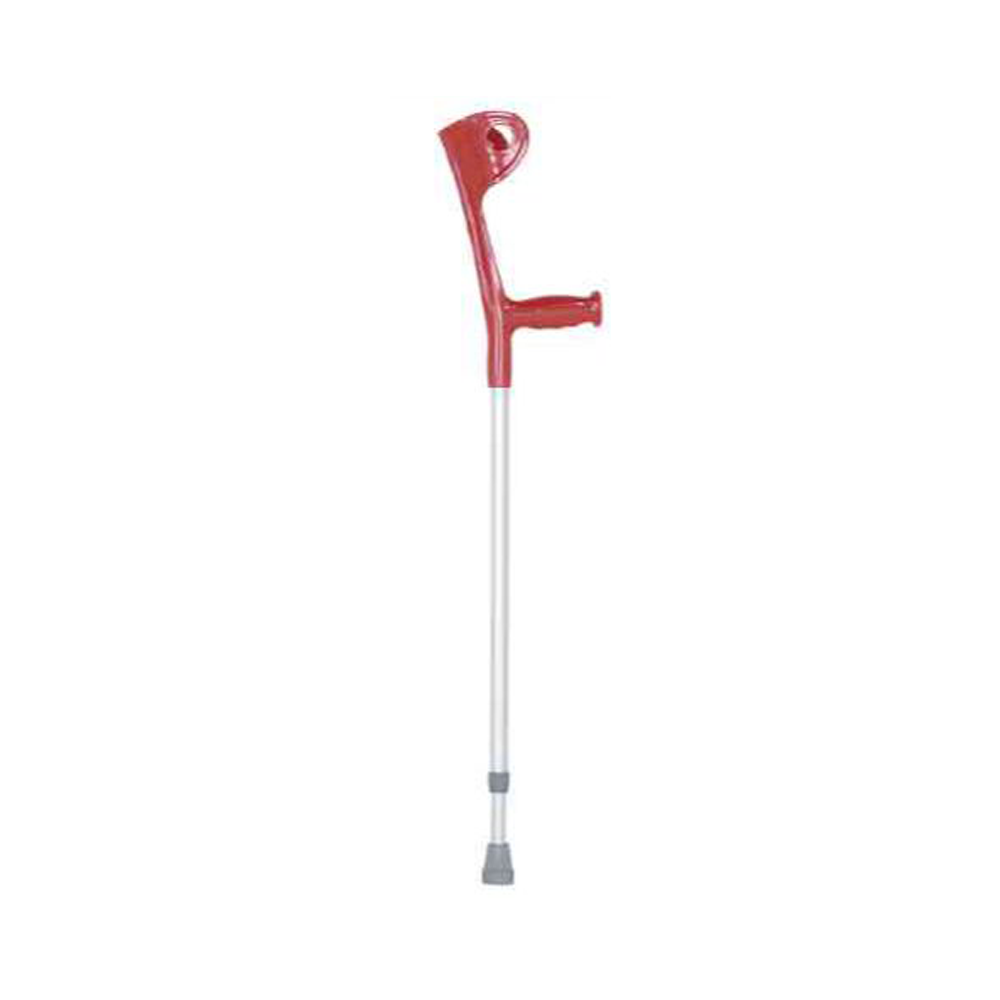 Elbow Crutch Red Single