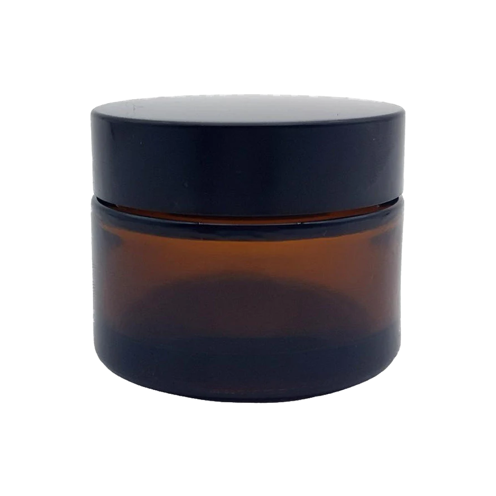Ointment Jar Amber 50g – Singles