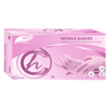 Nitrile Gloves Powder Free – 100s Medium Pink