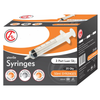 Syringe 50 3 Part L/Slip 25s