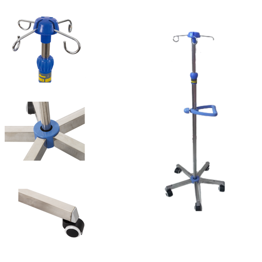 Dripstand Mobile Stainless steel – IV STAND