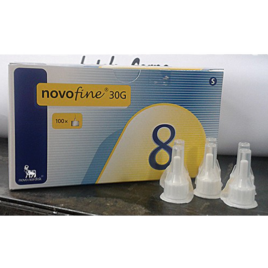Novofine 30g 8mm 100 Needles