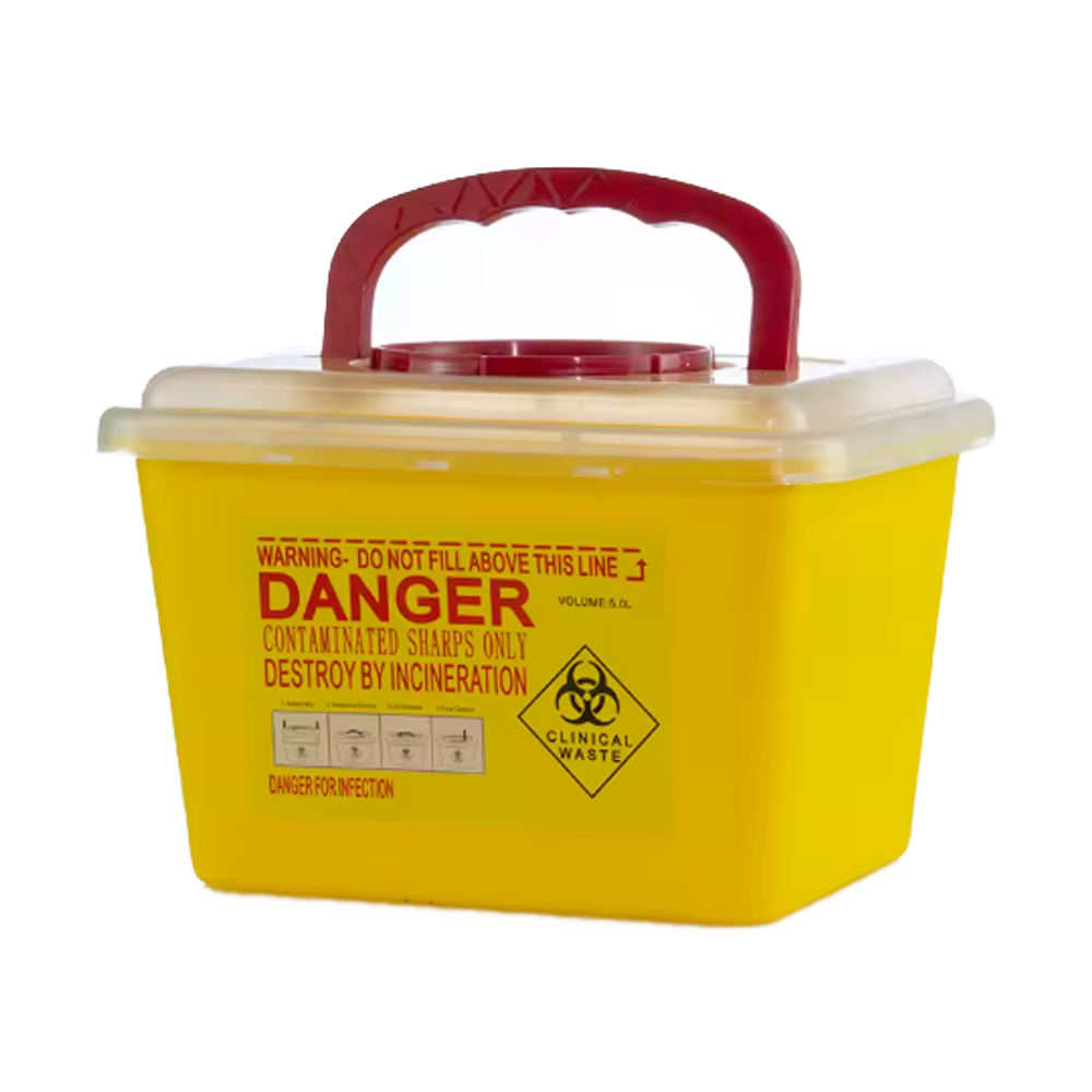 5L Sharp Container Plastic