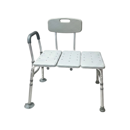 Shower Chair Bench with One Side Handle and Backrest