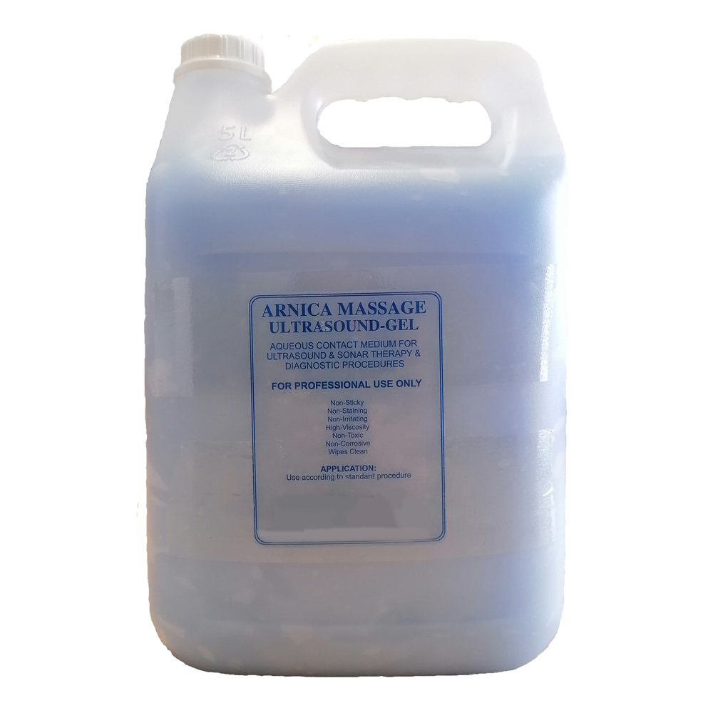 Massage Ultrasound Gel With Arnica Oil 5L