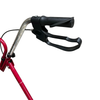 Rollator 4 Wheel with 6″ Wheels Solid Castor – Aluminium