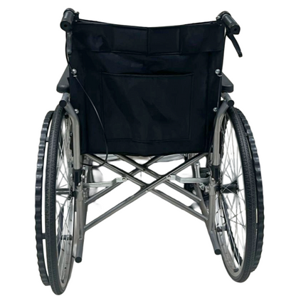 Wheelchair with Drop Down Handles