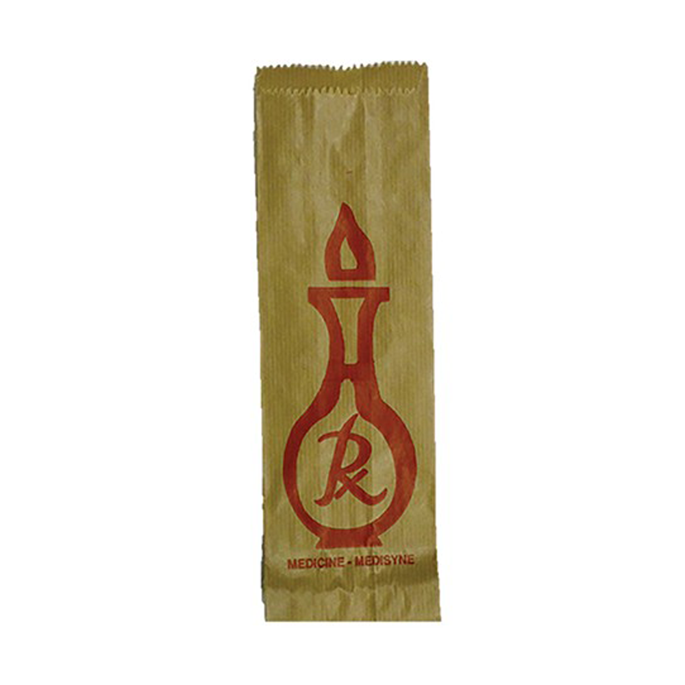 Paper Bag Rx Red Small 250x80x55 – 500s