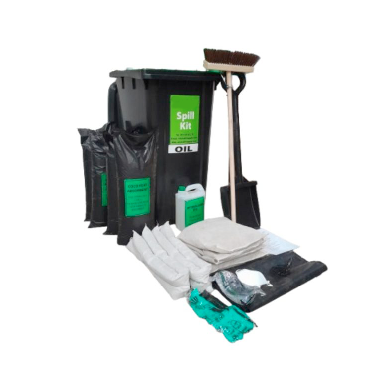 240l Oil Wheelie Bin Spill Kit