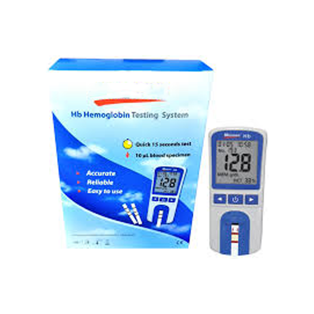 Hemoglobin Meter Testing System Only – Includes 10 strips