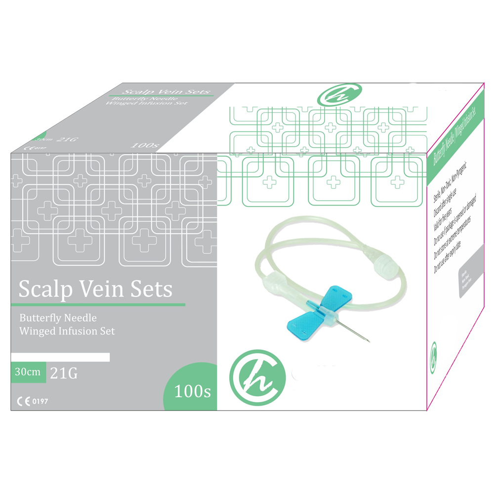 Scalp Vein Set (Butterfly Needle) 21g 30cm – 100