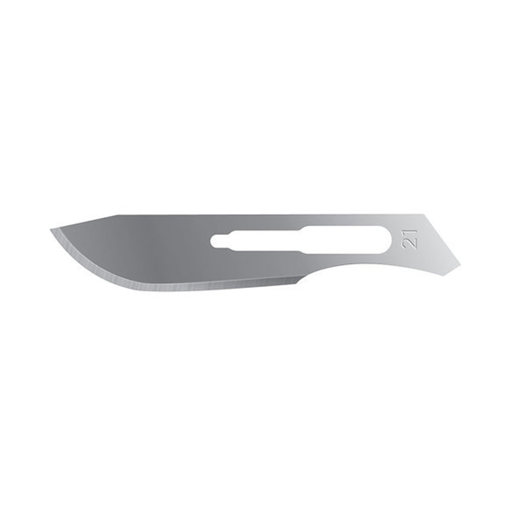 Surgical Carbon Steel Blades No.21