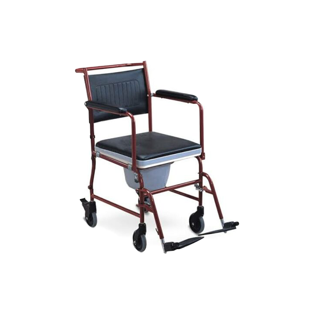 Wheelchair Commode with arm/foot rest