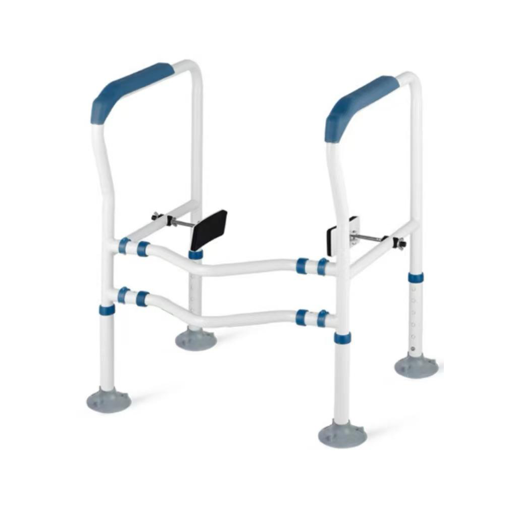 Toilet Safety Rails with Anti Slip, stand alone