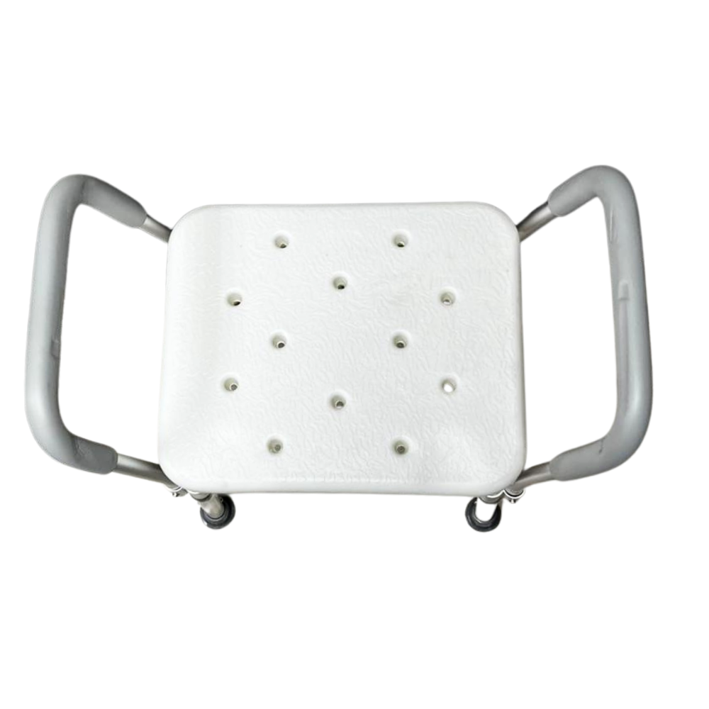 Shower Chair with Handles and no backrest