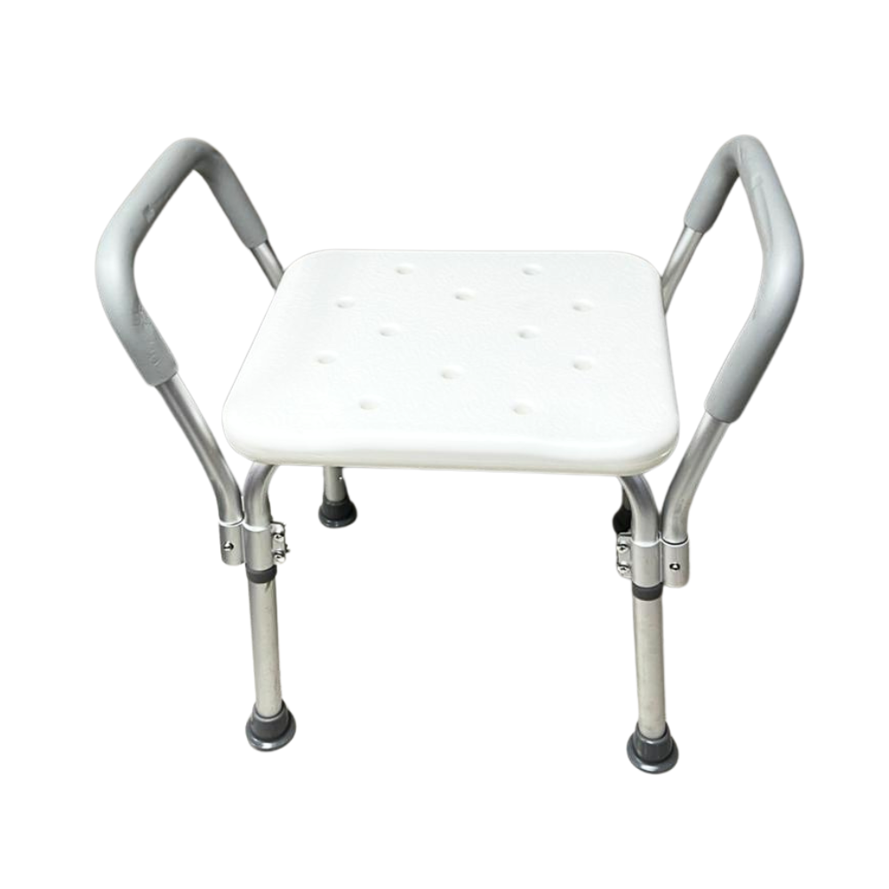 Shower Chair with Handles and no backrest