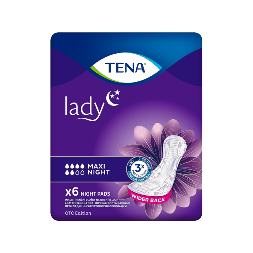 Tena Lady Maxi Night 6s