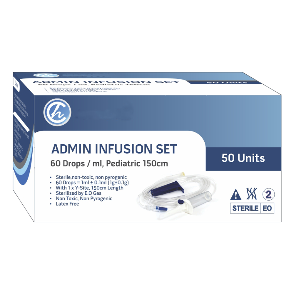 IV Admin Solution Set 60 Drop Latex Free – Paediatric-50s