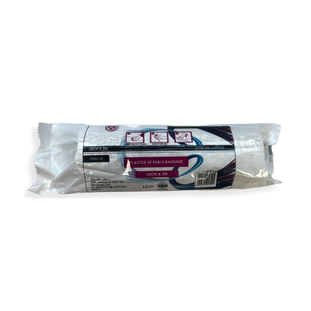 Plaster of Paris Bandage 20cm x 3m – Singles
