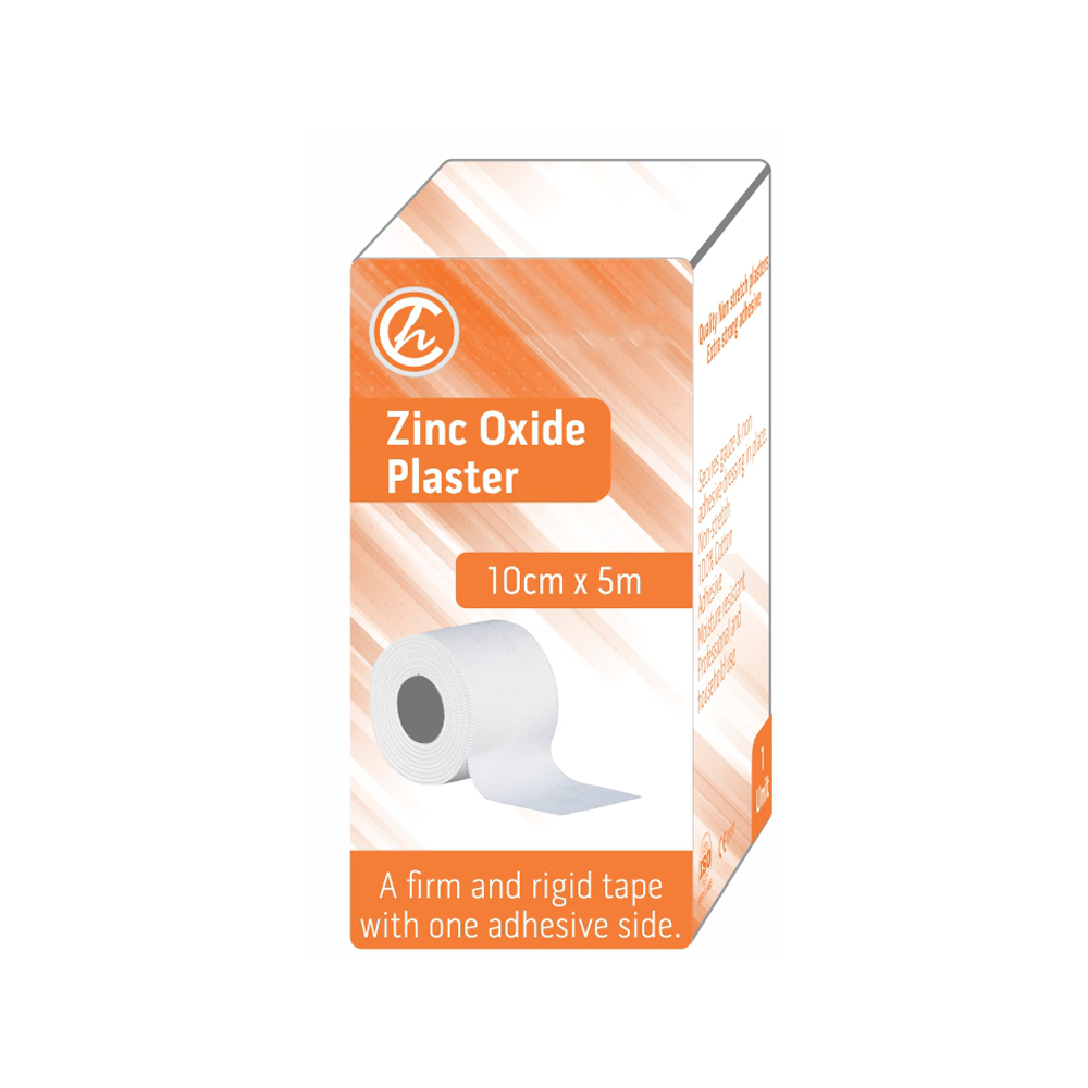 Zinc oxide Plaster Tape 10cm x 5 – Singles
