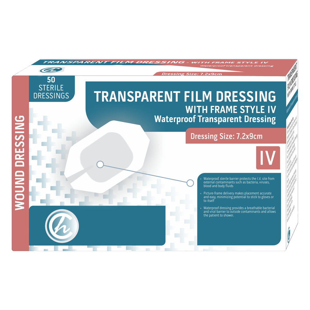 Dressing Transparent Film with Frame style IV – 7.2 x 9cm – 50s
