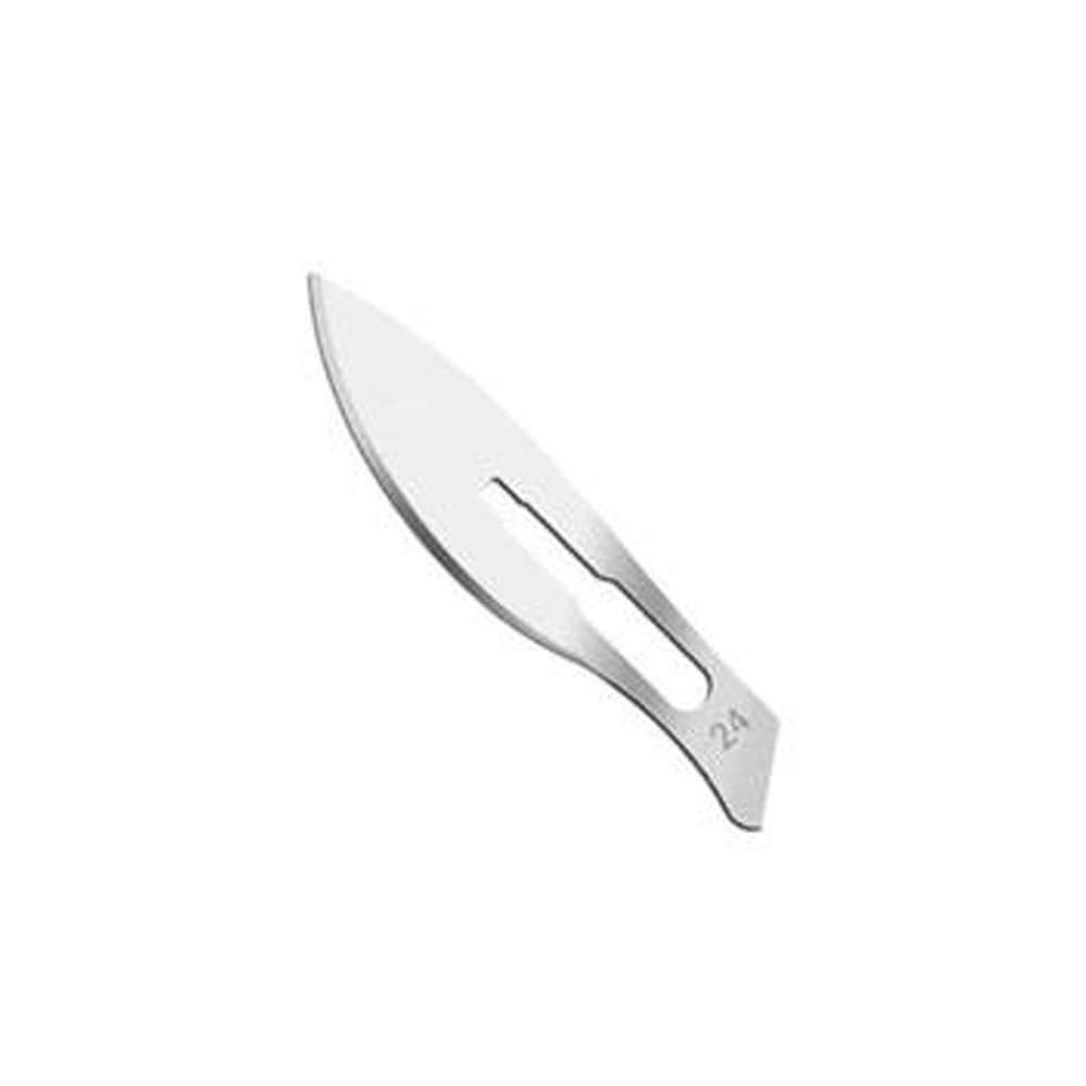 Surgical Carbon Steel Blades No.24
