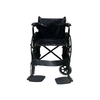 Wheelchair with fixed armrest – Black