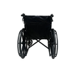 Wheelchair with fixed armrest – Black