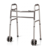 Walker with front 4 wheels – Aluminum Lite