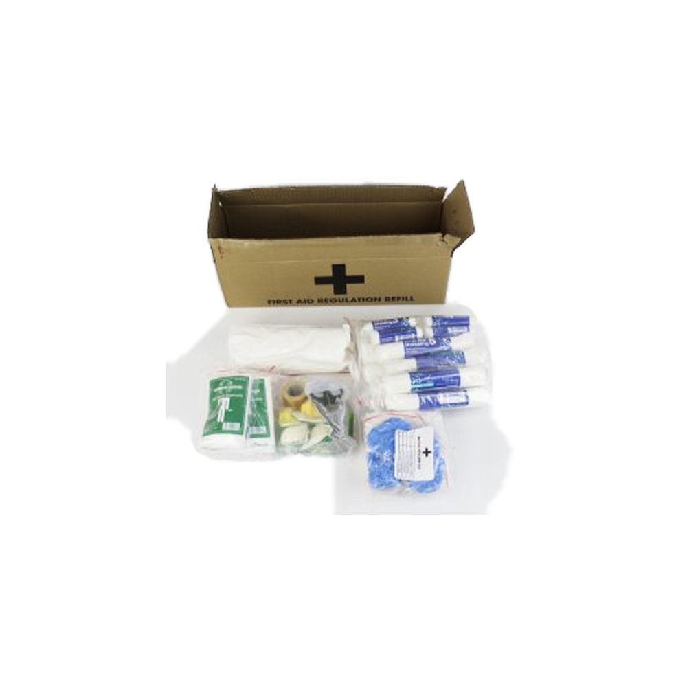 First Aid Kit Regulation 3 in Red Bag – Can be Branded
