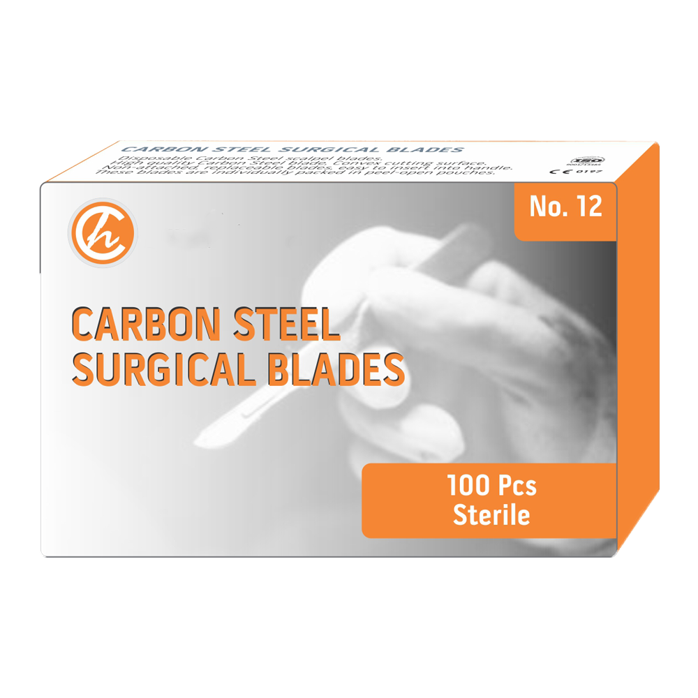 Surgical Carbon Steel Blades No.12