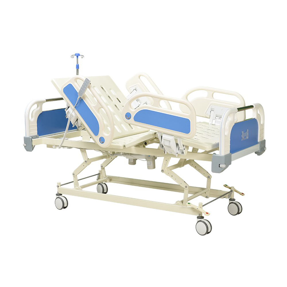 5 Function Electric ICU Bed with 4 section 8cm Mattress