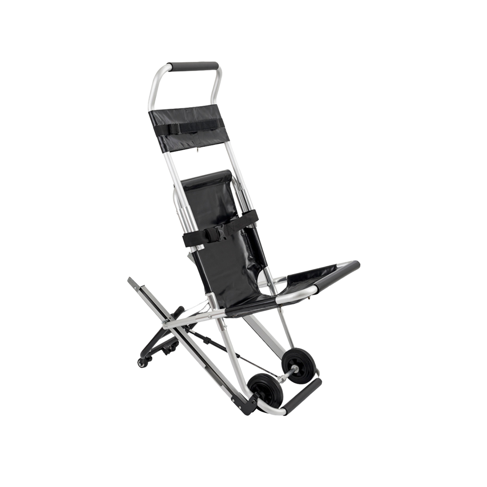 Stretcher – Stair Chair with Wheels Black