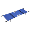 2 Fold Stretcher – Blue with wheels