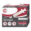 Syringe 20ml 3 Part L/Slip 50s