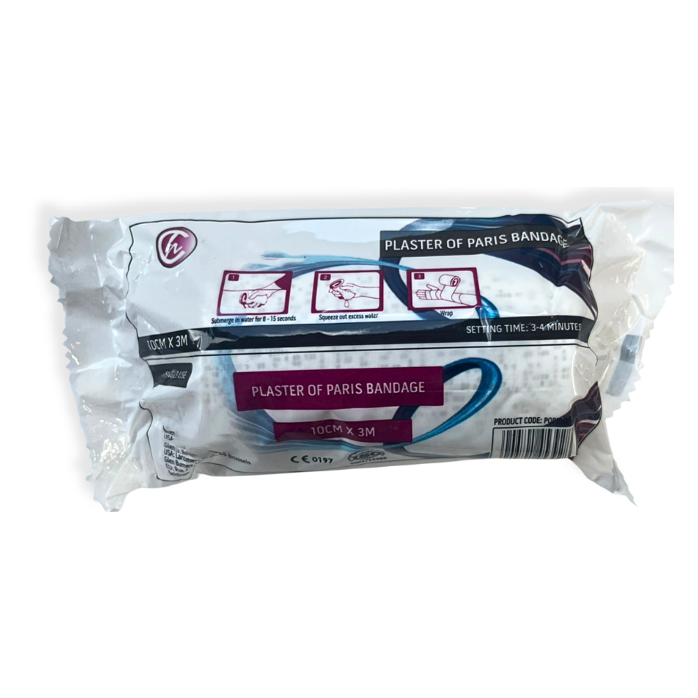 Plaster of Paris Bandage 10cm x 3m – Singles