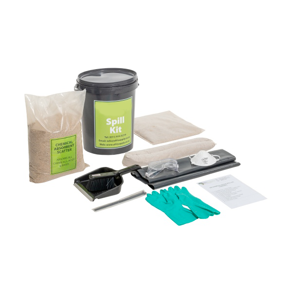 25l Chemical Bucket Spill Kit
