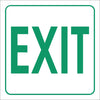 Green Exit Sign - 19x19cm