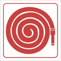 Red Hose Reel Sign - 19x19cm