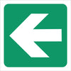 Green Arrow Sign - 15x15cm