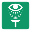 Green Eye Wash Station Sign - 19x19cm